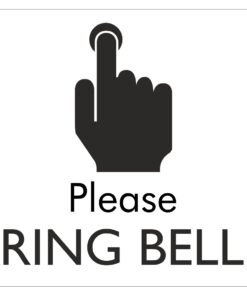 Please Ring Bell Sign