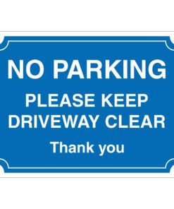 No Parking Sign
