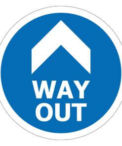 Way Out Sign