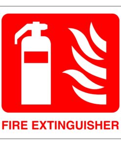 Fire Extinguisher Sign