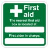 First Aid Sign