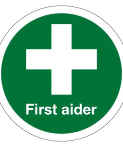 First Aider Sign