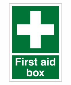 First aid Box Sign