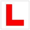 L Plate Sign