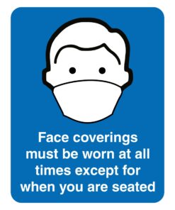 Face Covering Sign