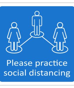 Social Distancing Sign