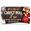 Bespoke Christmas Front Door Sign