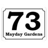 Bespoke Bin Number Sign
