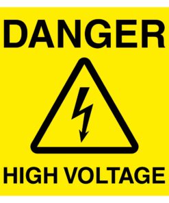 Danger High Voltage Sign