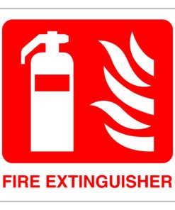 Fire Extinguisher Sign