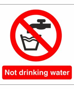 Not Drinking Water Sign (1)