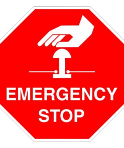 Emergency Stop Sign