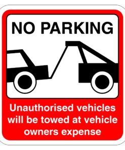 No Parking Sign
