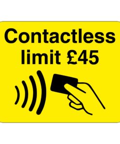 Contactless Limit Sign