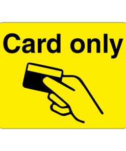 Card Only Sign