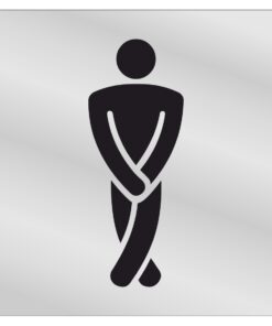Gents Toilet Door Sign