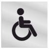 Disabled Toilet Door Sign