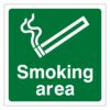 Smoking Area Sign