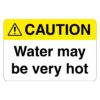 Caution Water May Be Very Hot Sign
