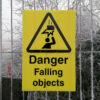 Danger Falling Objects - Corex Fence Sign