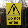 Do Not Enter - Corex Fence Sign