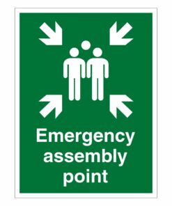 Emergency Assembly Point Sign