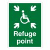 Refuge Point Sign