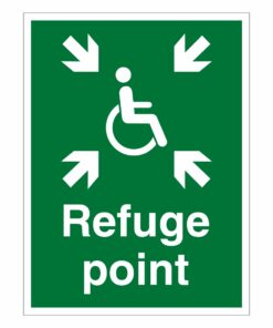 Refuge Point Sign