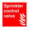 Sprinkler Control Valve Sign