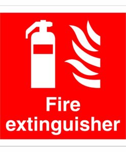 Fire Extinguisher Sign