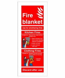 Fire Blanket Sign