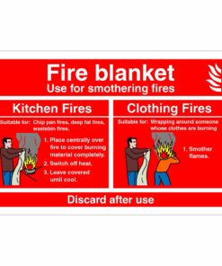 Fire Blanket Sign