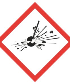 Explosive Symbol - GHS Diamond Sign