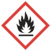 Flammable Symbol - GHS Diamond Sign