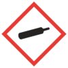 Compressed Gas Symbol - GHS Diamond Sign