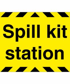 Spill Kit Station Sign