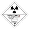 Radioactive I Class 7 Symbol - Hazard Sign