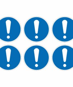 General Mandatory Symbol - Pack Of 6