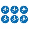 Use Handrail Mandatory Symbol - Pack Of 6