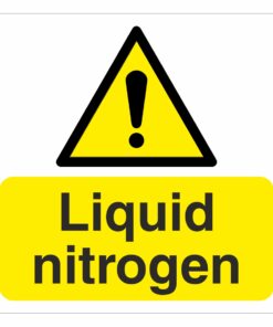 Liquid Nitrogen Sign
