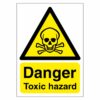 Danger Toxic Hazard Sign