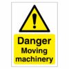 Danger Moving Machinery Sign