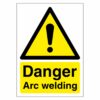 Danger Arc Welding Sign