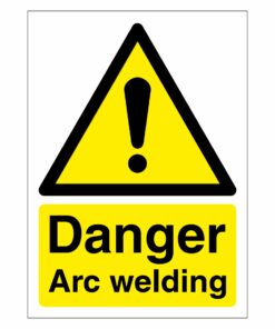 Danger Arc Welding Sign