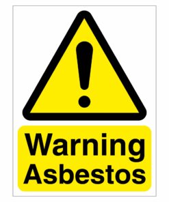 Asbestos Warning Sign