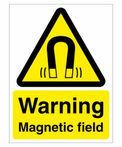 Warning Magnetic Field Sign