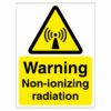 Warning Non-Ionizing Radiation Sign