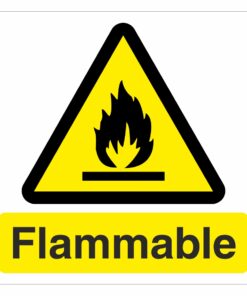 Flammable Sign