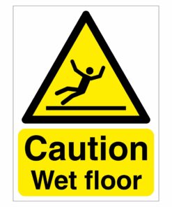 Caution Wet Floor Sign