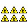 Floor Level Obstacle Warning Symbol - Pack Of 6